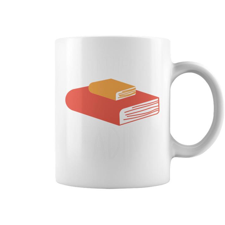 I'd Rather Be Reading Book Lovers Graphic Print Coffee Mug