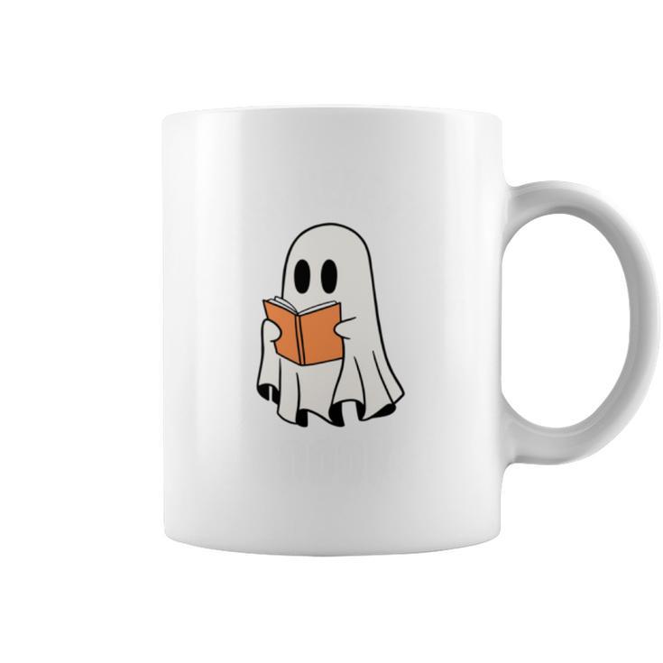 I'm Just Here For The Books Book Lovers Halloween Graphic Print Coffee Mug