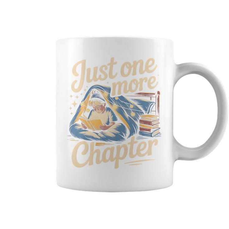 Just One More Chapter Vintage Book Lover Premium Tri-Blend Graphic Print Coffee Mug