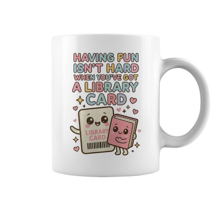 Library Card Shirt Reading Book Lovers For Reader Premium Tri-Blend Graphic Print Coffee Mug