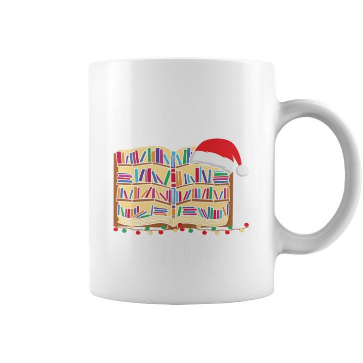Library Squad Christmas Book Team Xmas Reading Lover Graphic Print Coffee Mug