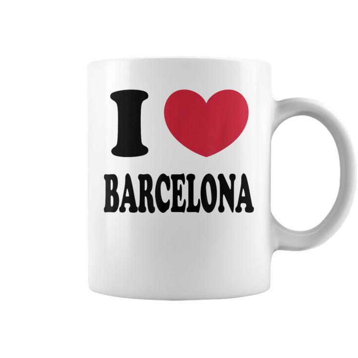 I Love Barcelona バルセロナが大好き コーヒーマグ