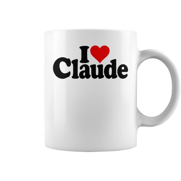 I Love Heart Claude Namee On A コーヒーマグ