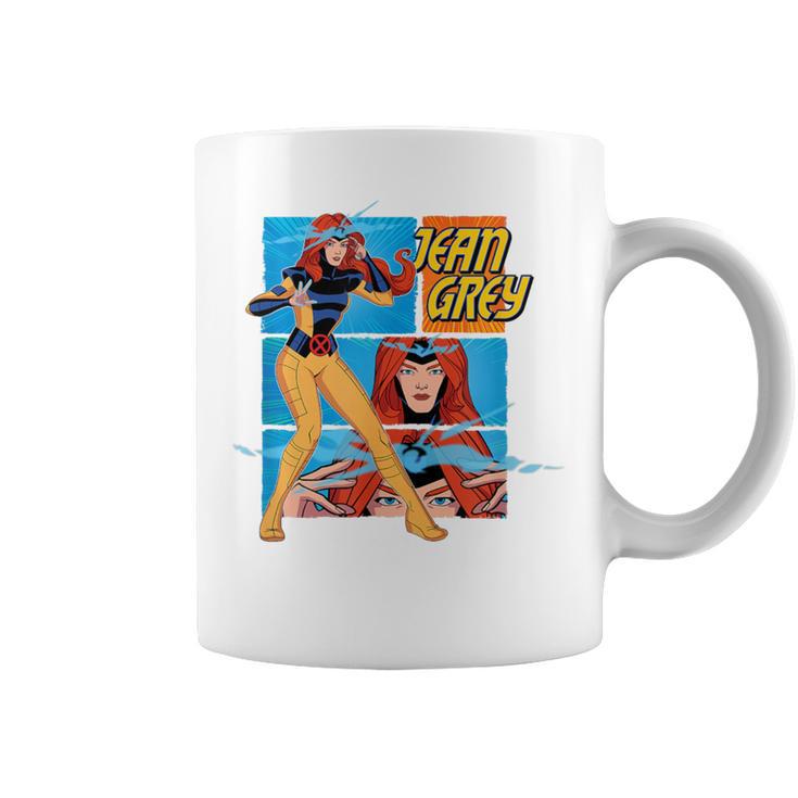 Marvel X-Men '97 Jean Grey Vintage Classic Comic Book Panels Graphic Print Coffee Mug