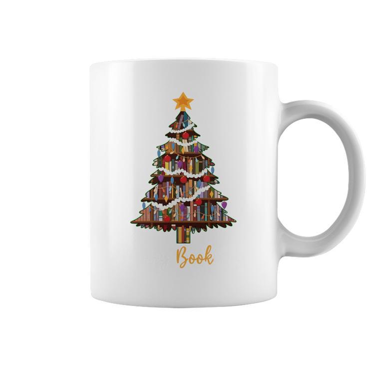 Merry Bookmas Book Reading Lover Library Reader Enthusiast Graphic Print Coffee Mug