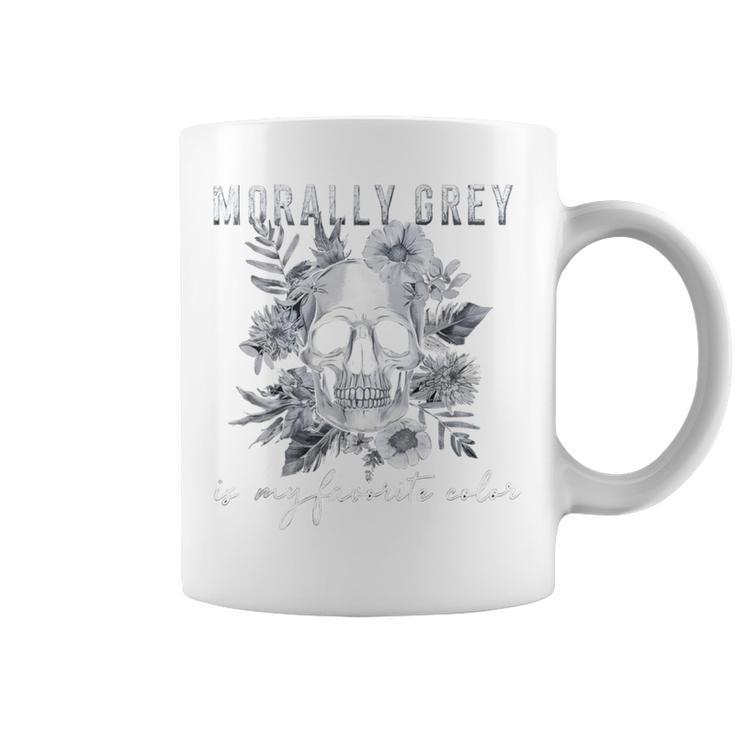 Morally Grey Is My Favorite Color Morally Grey Book Club Graphic Print Coffee Mug