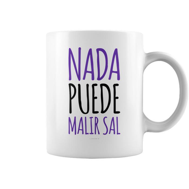 Nada Puede Maliral Divertida Manga Corta Taza de café