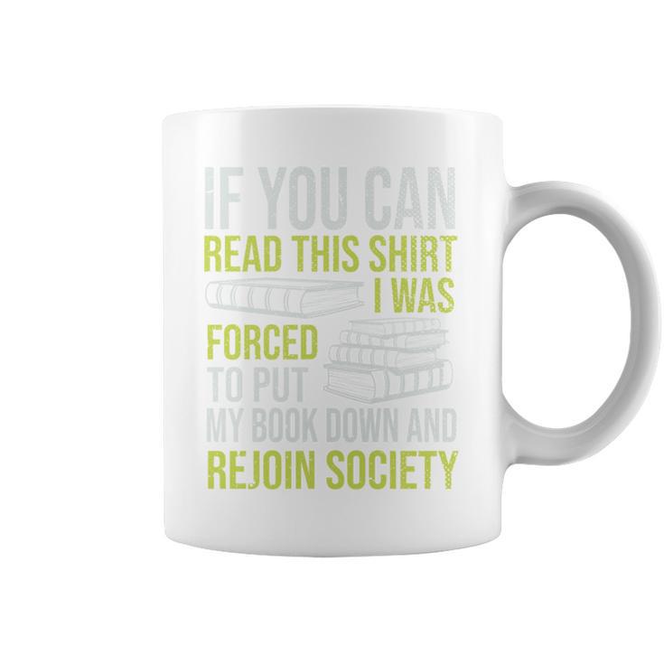 Nerd Bibliophile Book Reading Lover Bookworm Reading Graphic Print Coffee Mug