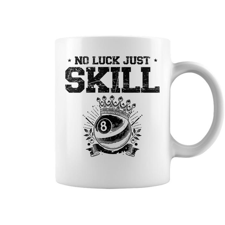 No Luck Justkill ビリヤードキュー プールスヌーカー コーヒーマグ