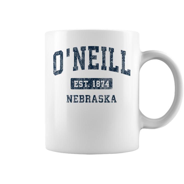 O'neill ネブラスカneビンテージアスレチックスポーツデザイン コーヒーマグ