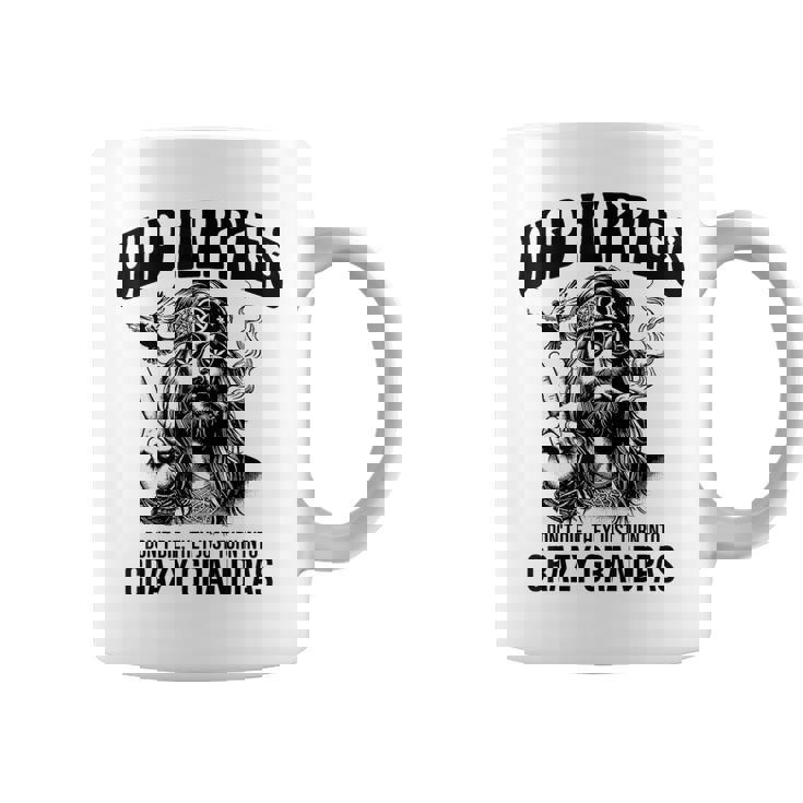 Old Hippies Don't Die They Turn Into Crazy Grandpas コーヒーマグ