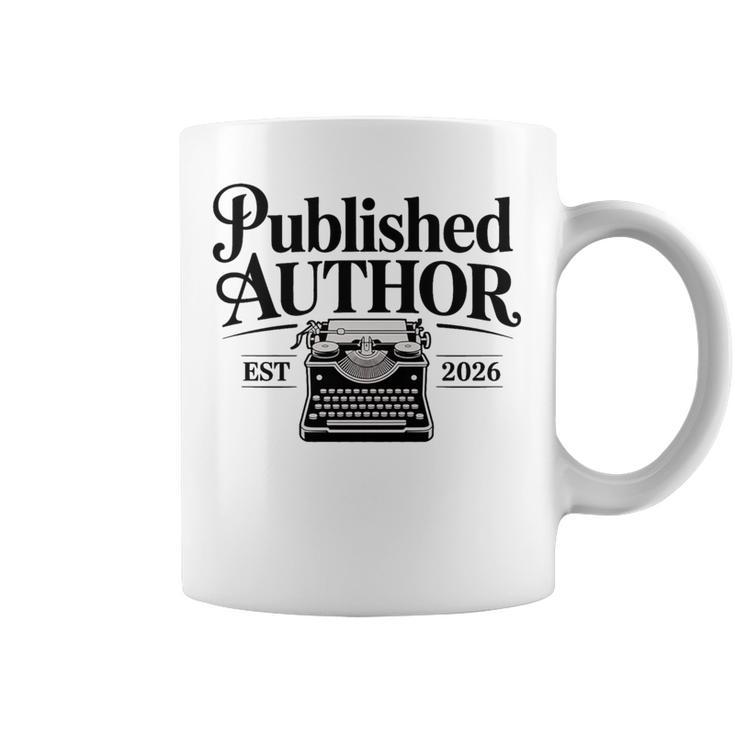 Published Author Writer 2026 New Book Novel Writing Premium Tri-Blend Graphic Print Coffee Mug