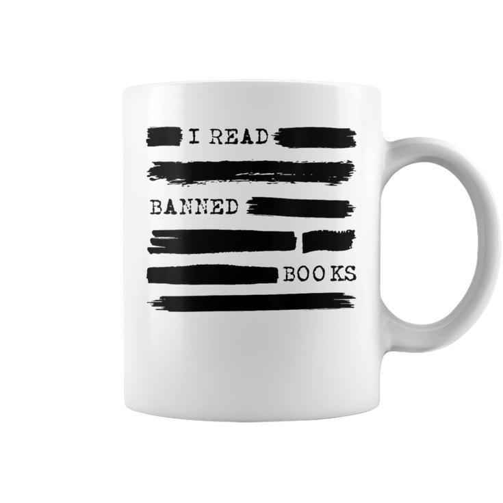 I Read Banned Books Banned Books Week Librarian Teacher Graphic Print Coffee Mug