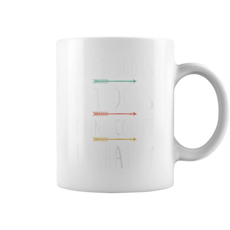 Read Books Pet Dogs Drink Coffee Lover Dog Mom Graphic Print Coffee Mug
