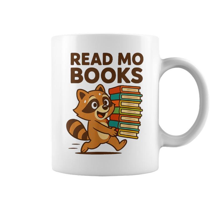 Read Mo Books – Raccoon Lovers Graphic Print Coffee Mug