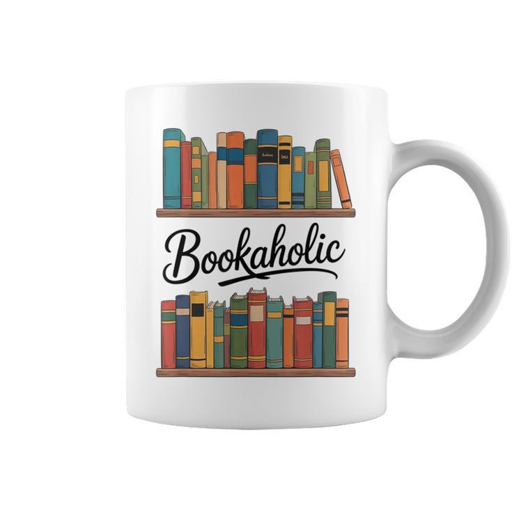 Reading As a Bookaholic For Book Lovers Graphic Print Coffee Mug