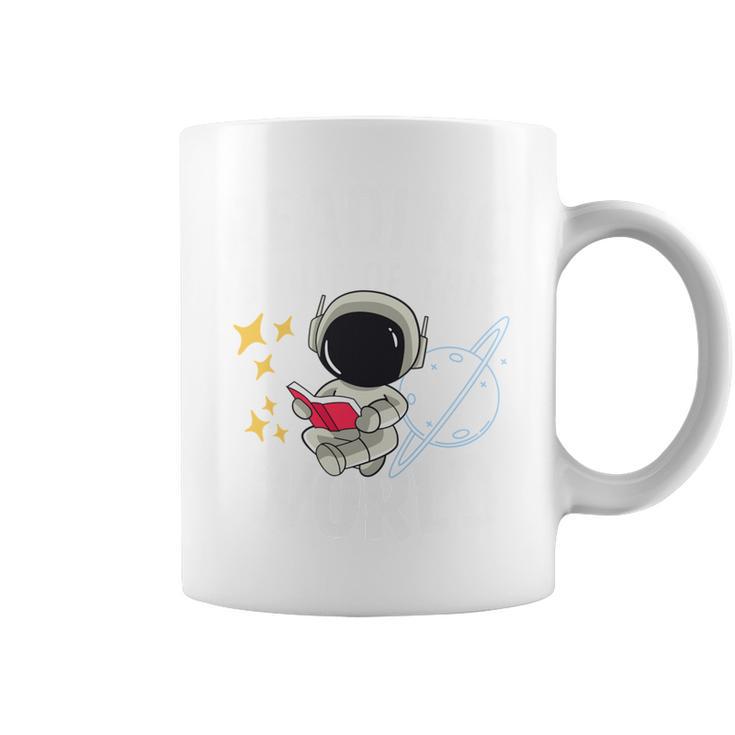 Reading Is Out Of This World Space Books Lover Performance Graphic Print Coffee Mug