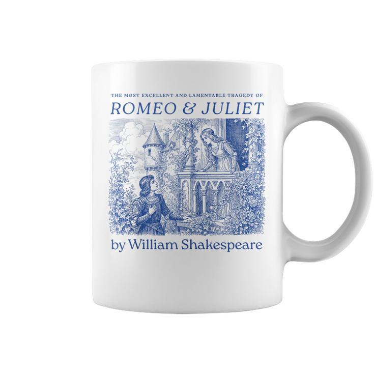 Romeo Juliet Shakespeare Hamlet Book Lover Bookworm Cute Graphic Print Coffee Mug