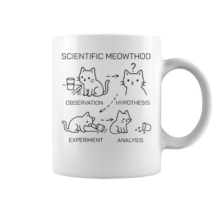 Scientific Meowthod 面白い 科学 猫 先生 生 クール コーヒーマグ