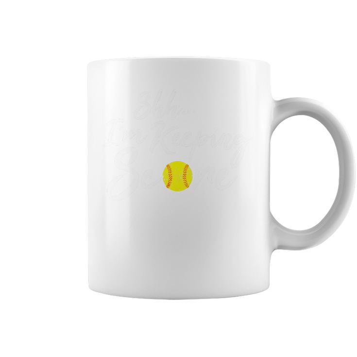 Scorekeeper  Softball Team Score Book Keeper Shirt Premium Tri-Blend Graphic Print Coffee Mug