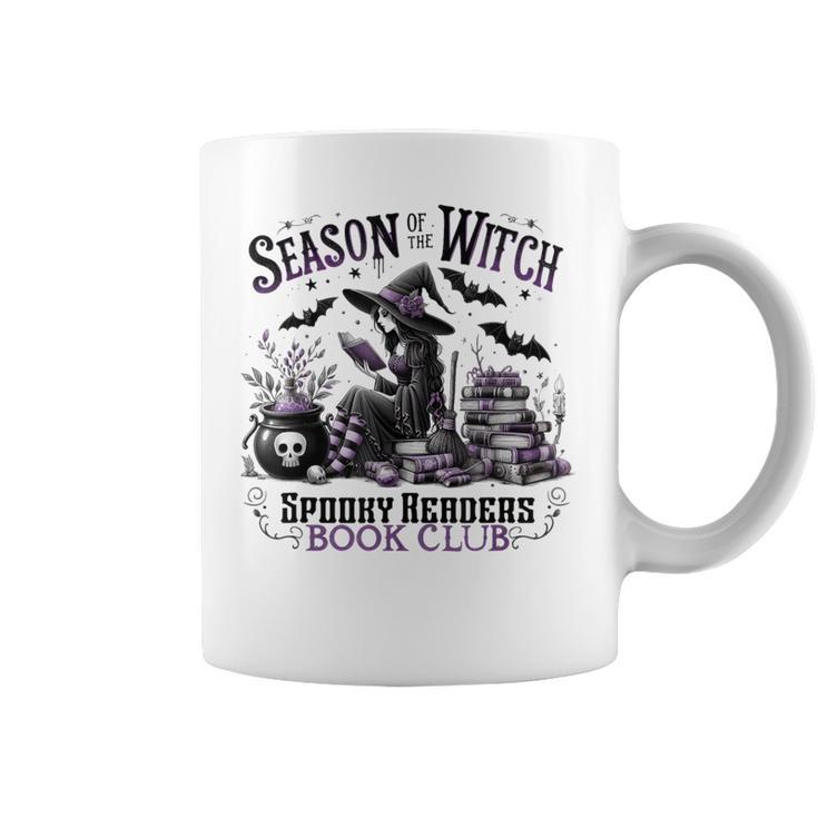 Season Of The Witch Spooky Readers Book Club Halloween Party Graphic Print Coffee Mug