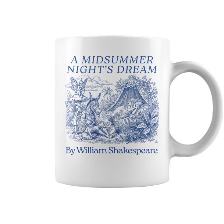 Shakespeare A Midsummer Night's Dream Cute Book Lover Graphic Print Coffee Mug