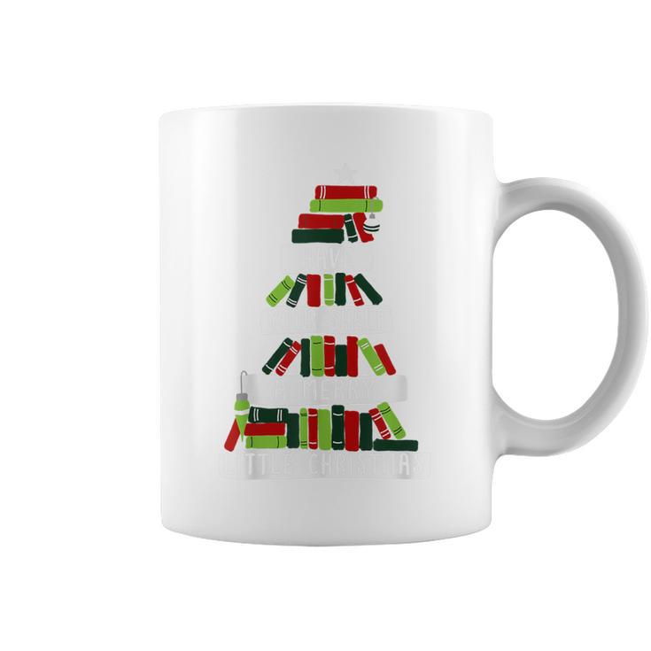 Have Your Shelf a Merry Little Christmas Book Lovers Graphic Print Coffee Mug Have Your Shelf a Merry Little Christmas Book Lovers Graphic Print Coffee Mug