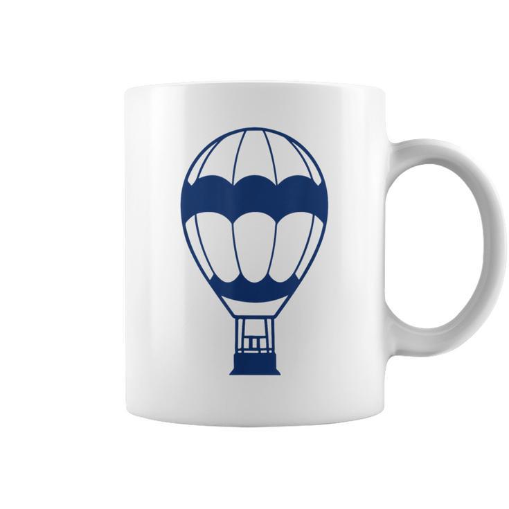Simple Hot Air Balloon 熱気球 面白い シンプル ミニマリスト 気球 熱気球 コーヒーマグ