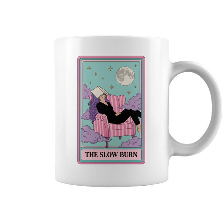 The Slow Burn Tarot Dark Romance Reader Smut Smutty Book Graphic Print Coffee Mug