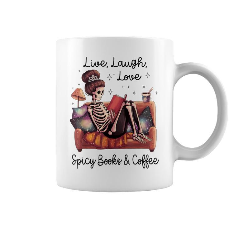 Spicy Books Coffee Smutty Book Lovers Smut Love Smutt Books Graphic Print Coffee Mug