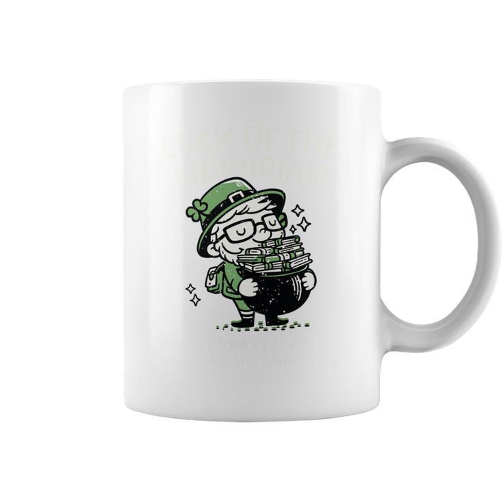 St Patricks Librarian Book Lover Library Worker School Performance Graphic Print Coffee Mug