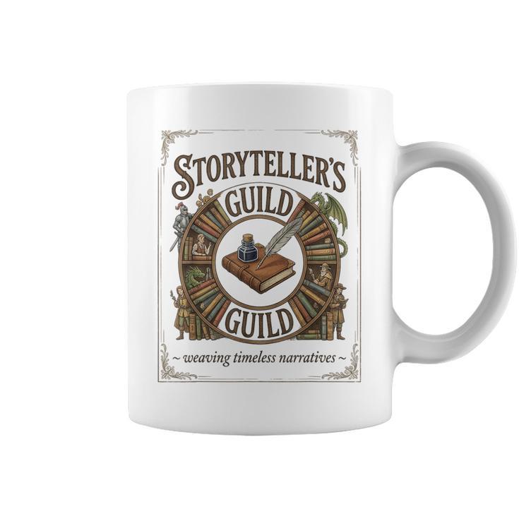 Storyteller's Guild For Book Lovers Graphic Print Coffee Mug