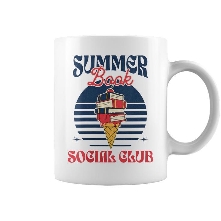 Summer Book Social Club Graphic Print Coffee Mug