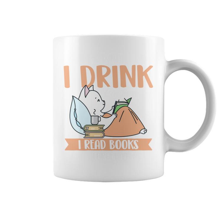 That's What I Do I Read Books Drink Coffee And Know Things Graphic Print Coffee Mug