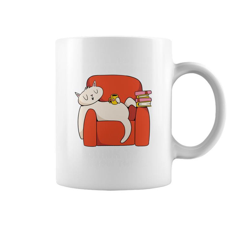 That's What I Do I Read Books Drink Tea And Know Things Graphic Print Coffee Mug