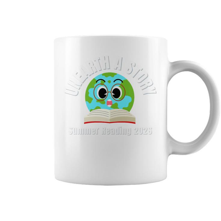 Unearth a Story Summer 2026 Reading Program Earth Read Book Premium Tri-Blend Graphic Print Coffee Mug Unearth a Story Summer 2026 Reading Program Earth Read Book Premium Tri-Blend Graphic Print Coffee Mug