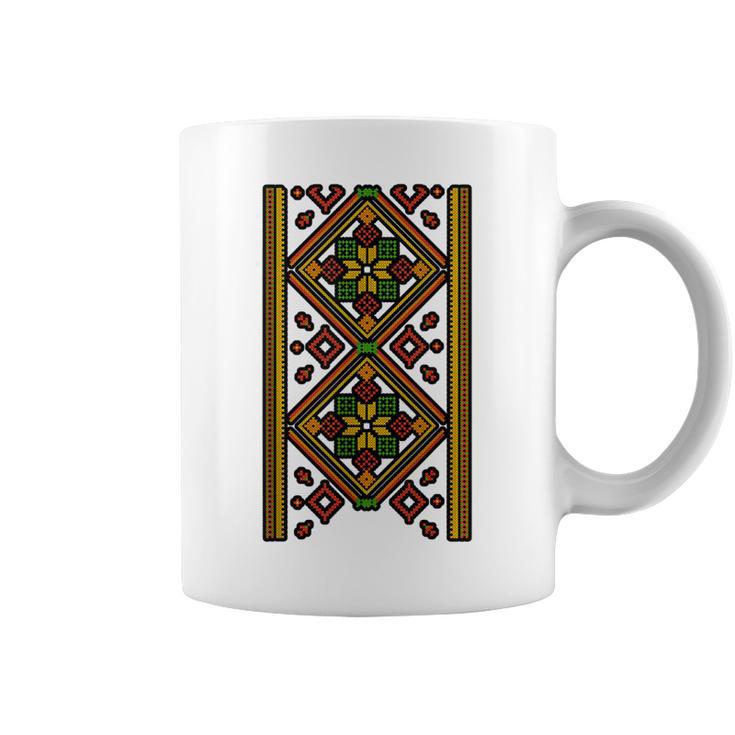 Vyshyvanka ウクライナ刺繍 刺繍 プロウクライナ語 コーヒーマグ