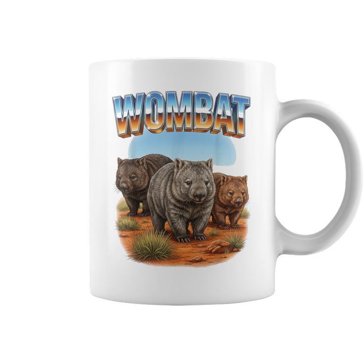 Wombat ヴィンテージ 70年代 90年代 レトロ ウォンバット 動物愛好家 ウォンバット コーヒーマグ