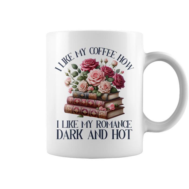 Women's Dark Romance Books Coffee Lover Spicy Book Bookish Women Graphic Print Coffee Mug