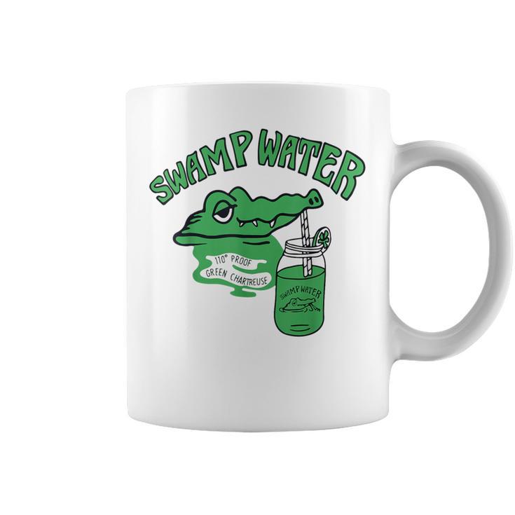 かわいいワニのクロコダイルグラフィックジャングルtシャツtシャツ コーヒーマグ