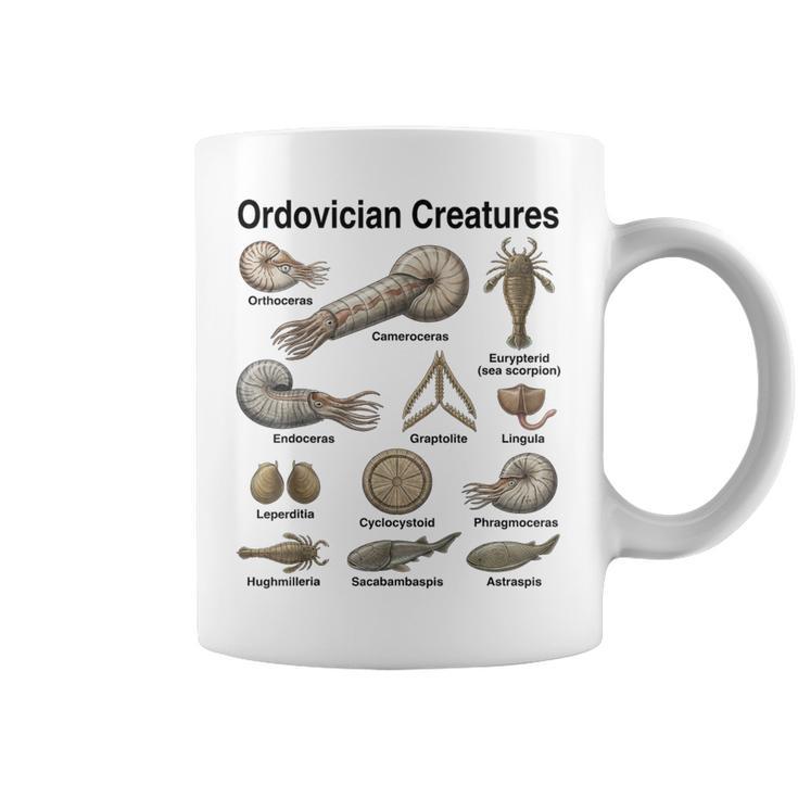 オルドビス紀の生き物 古生物学 古代海洋生物 コーヒーマグ