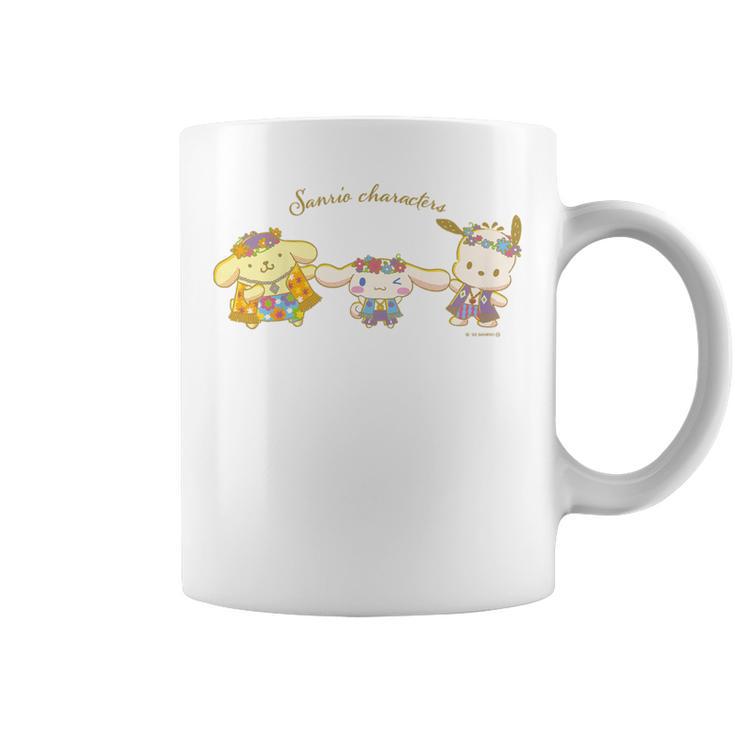キッズ ポムポムプリン ポチャッコ シナモロール ポーズ コーヒーマグ