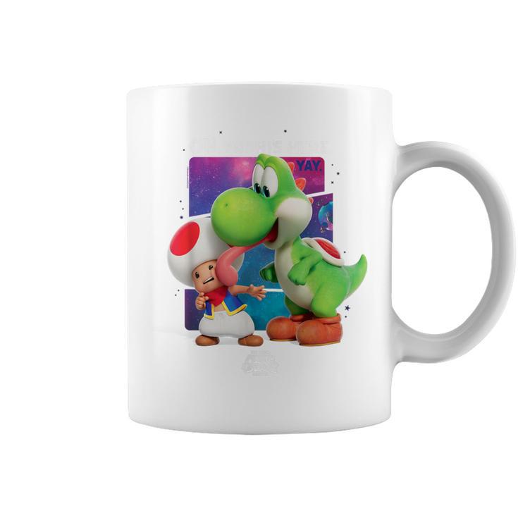 ザ・スーパーマリオギャラクシー・ムービー Toad And Yoshi Galaxy Fun コーヒーマグ