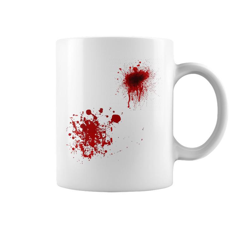 ハロウィン用血しぶき コーヒーマグ