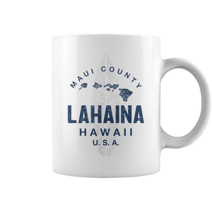 ハワイ ラハイナ マウイ ヴィンテージ ハワイ諸島 サーフ コーヒーマグ
