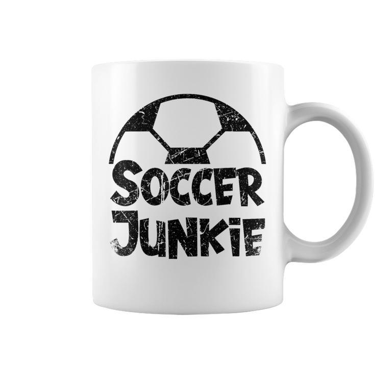 ビンテージ サッカー ジャンキー コーヒーマグ