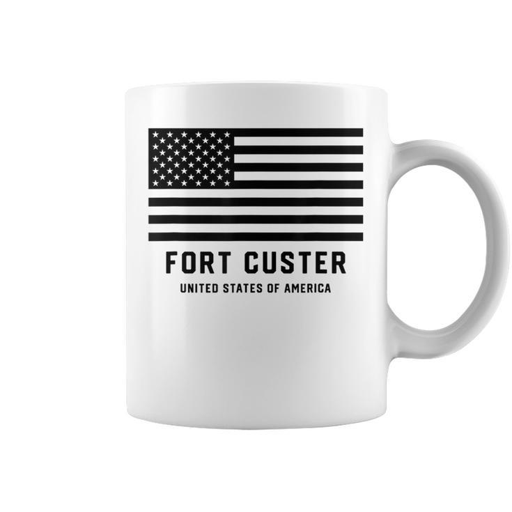フォートカスター ミシガン州 アメリカ軍 アメリカ国旗 軍隊 コーヒーマグ