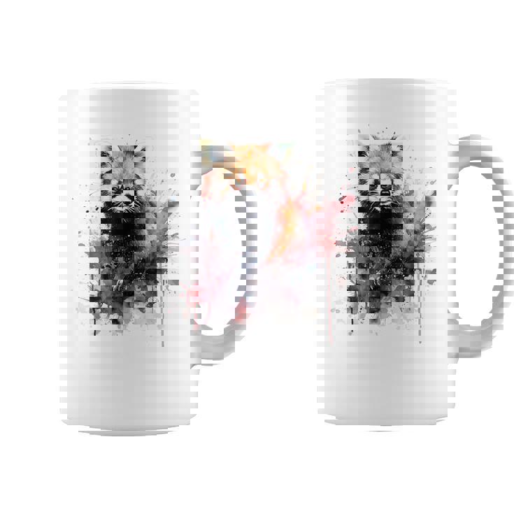 レッサーパンダ 恋人 アートワーク コーヒーマグ