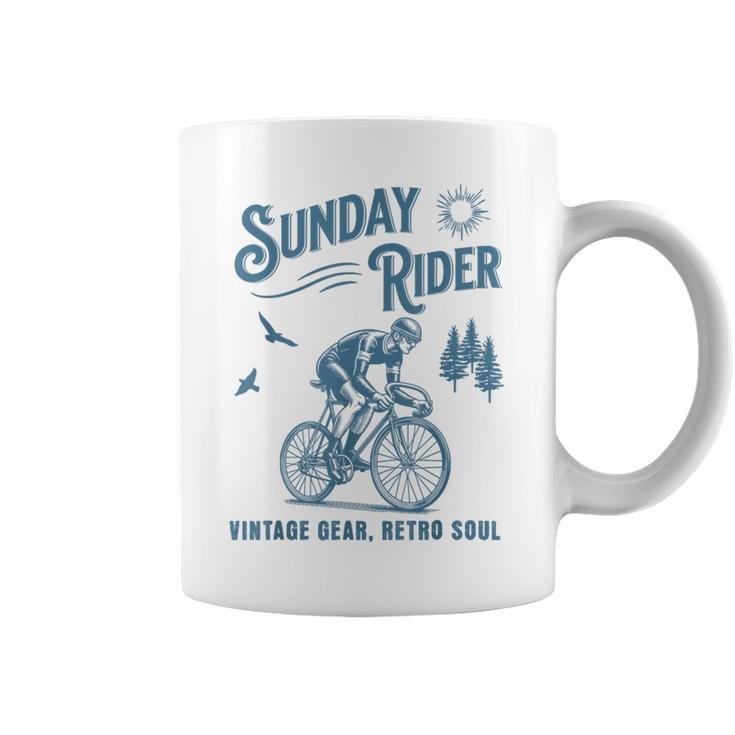 レトロ サイクリング サイクリスト 自転車 バイク サンデー ライド クラブ レース コーヒーマグ