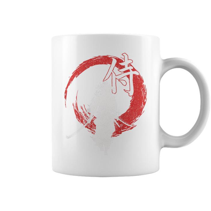 レトロな武士道 武士 日本のサムライデザイン コーヒーマグ